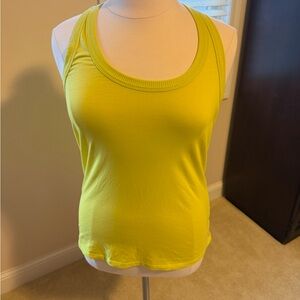 Athleta Yellow Sleeveless Women's Top